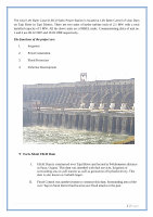 Page 3: An Industrial Visit Report Ukai Hydropower Plant Visit Report