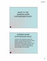 Page 18: Teaching Rule Synthesis with Real Cases...9/19/2013 2 Paul Figley, Teaching Rule Synthesis with Real Cases, 61 J. OF LEGAL ED. 245 (2011). Three Step Approach: 1. Explain Rule Synthesis